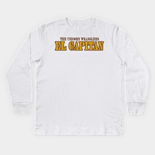 EL CAPITAN Word Art Tee Kids Long Sleeve T-Shirt